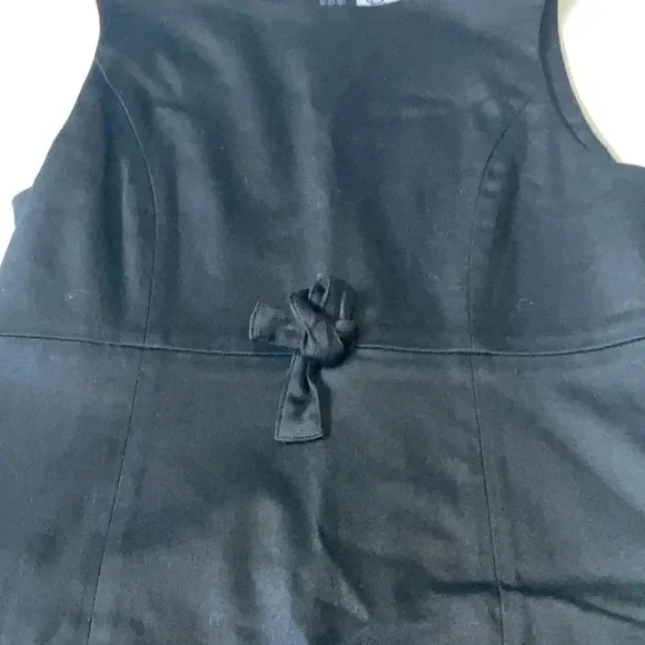 Lilly Pulitzer black cotton sleeveless dress Women’s size 6 - Picture 4 of 10